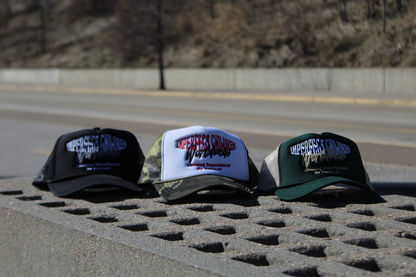 "WORLDWIDE" IC Trucker Hat